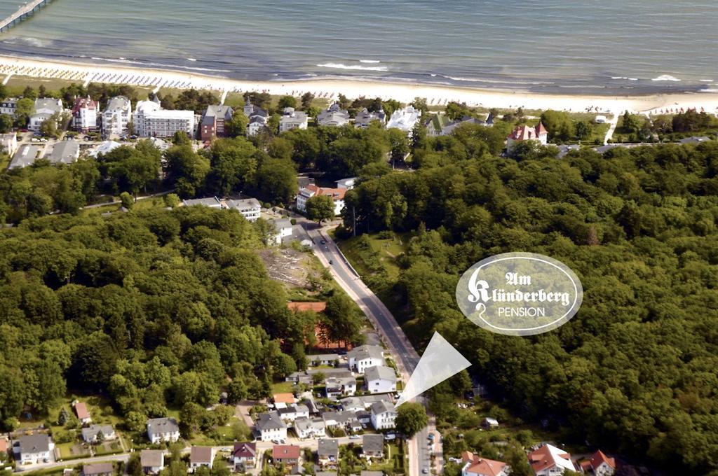 Pension Am Klünderberg Binz Exterior foto